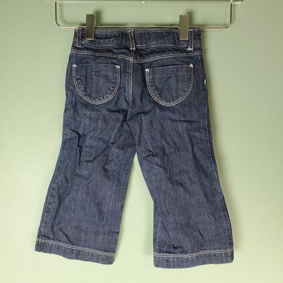 Gymboree Smart Kitties Girls Kitty Denim Jean Size 2T - Picture 2 of 5